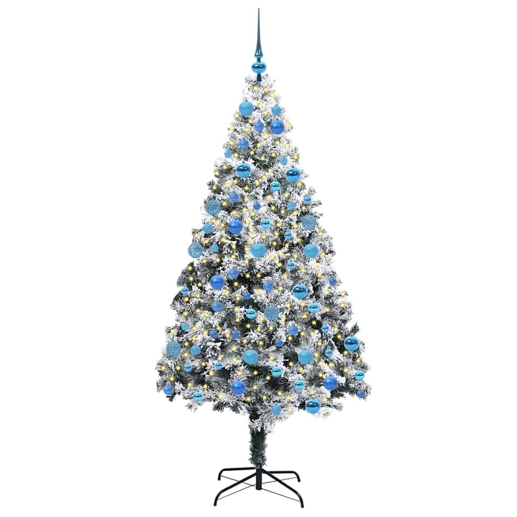 vidaXL Artificial Christmas Tree White 180 cm - 50371