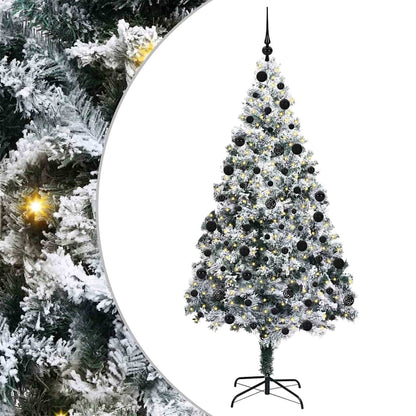 vidaXL Artificial Christmas Tree White 210 cm - 50380