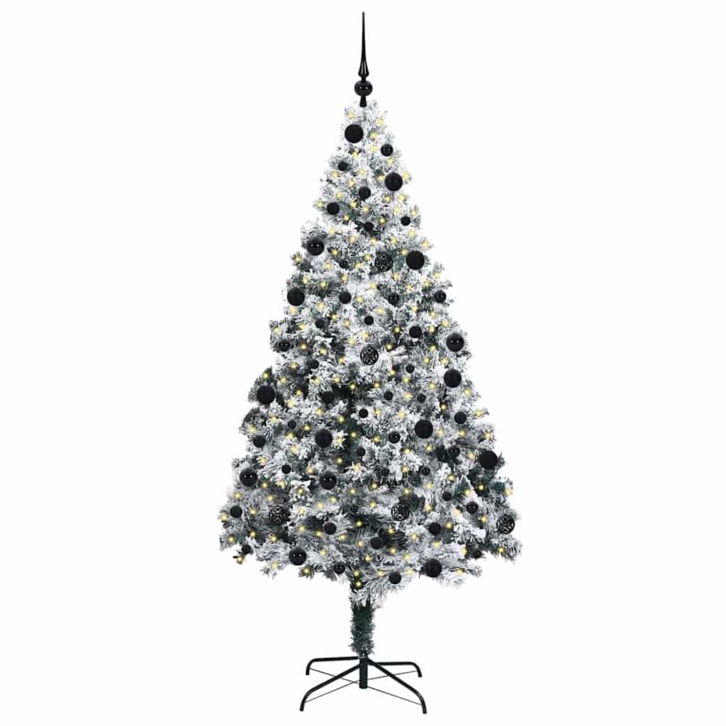 vidaXL Artificial Christmas Tree White 210 cm - 50380