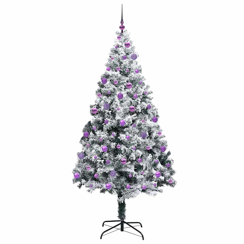 vidaXL Artificial Christmas Tree White 210 cm - 50395