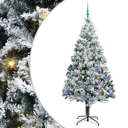 vidaXL Artificial Christmas Tree White 210 cm - 50404