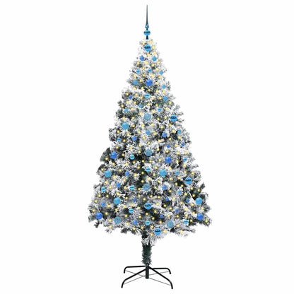 vidaXL Artificial Christmas Tree White 210 cm - 50404