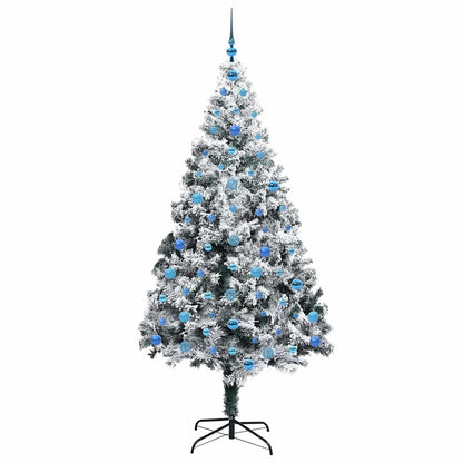vidaXL Artificial Christmas Tree White 210 cm - 50404