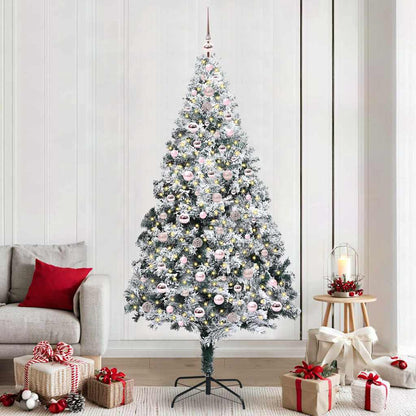vidaXL Artificial Christmas Tree White 240 cm - 50416