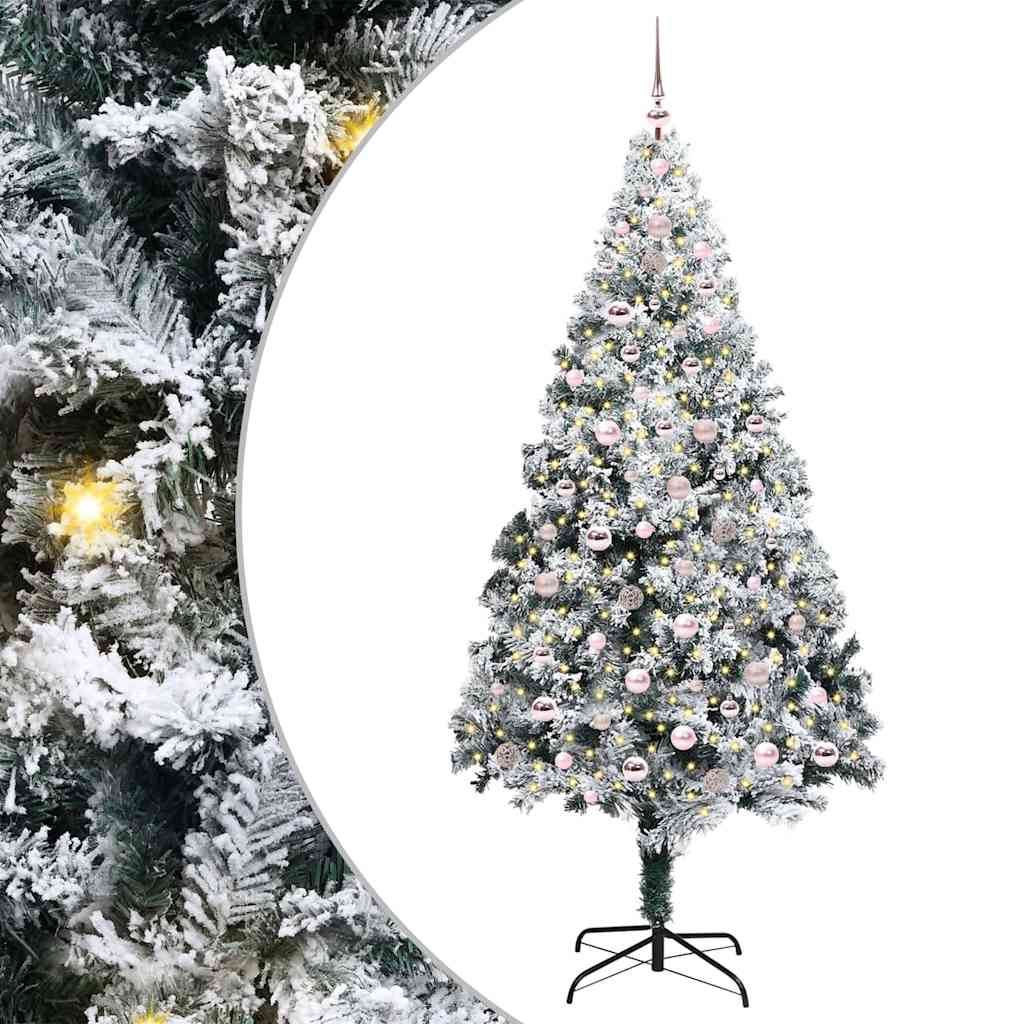 vidaXL Artificial Christmas Tree White 240 cm - 50416