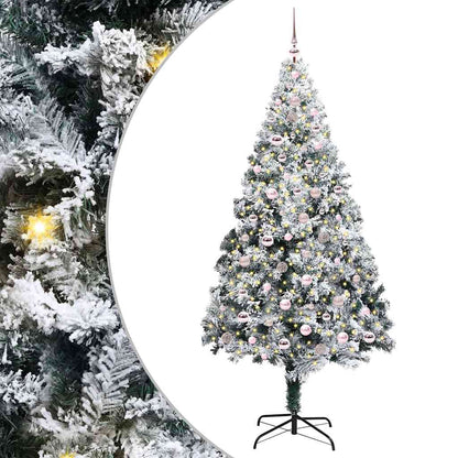 vidaXL Artificial Christmas Tree White 240 cm - 50416