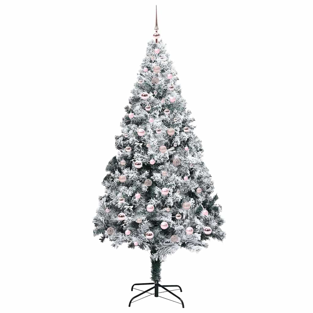 vidaXL Artificial Christmas Tree White 240 cm - 50416