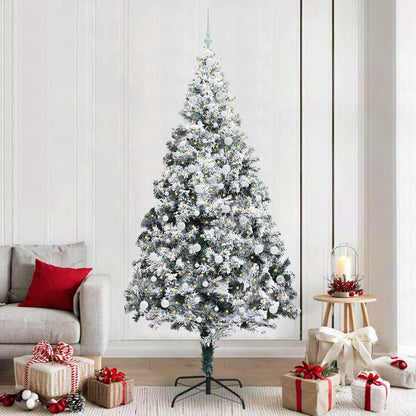 vidaXL Artificial Christmas Tree White 240 cm - 50419