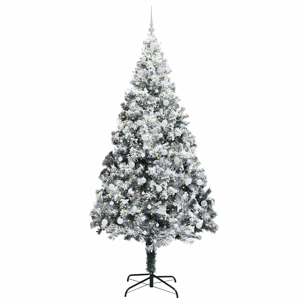 vidaXL Artificial Christmas Tree White 240 cm - 50419