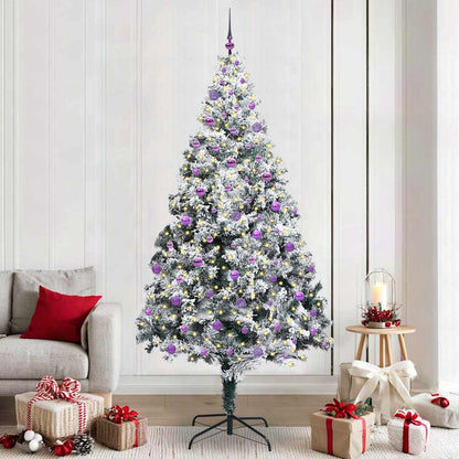 vidaXL Artificial Christmas Tree White 240 cm - 50420