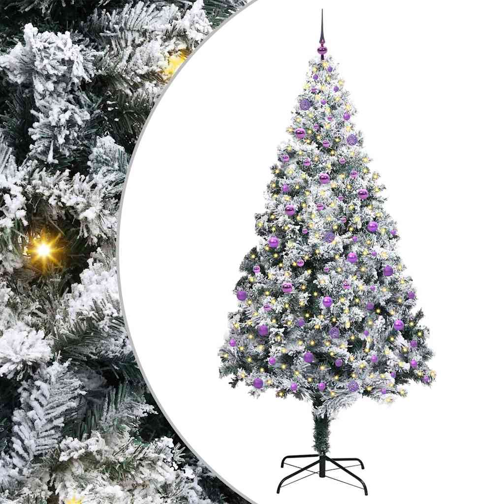 vidaXL Artificial Christmas Tree White 240 cm - 50420