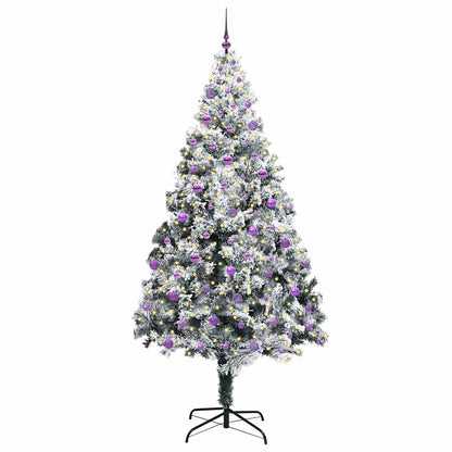 vidaXL Artificial Christmas Tree White 240 cm - 50420