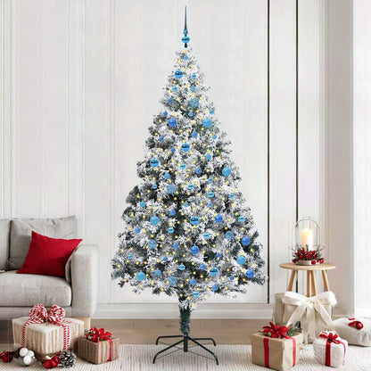 vidaXL Artificial Christmas Tree White 240 cm - 50422