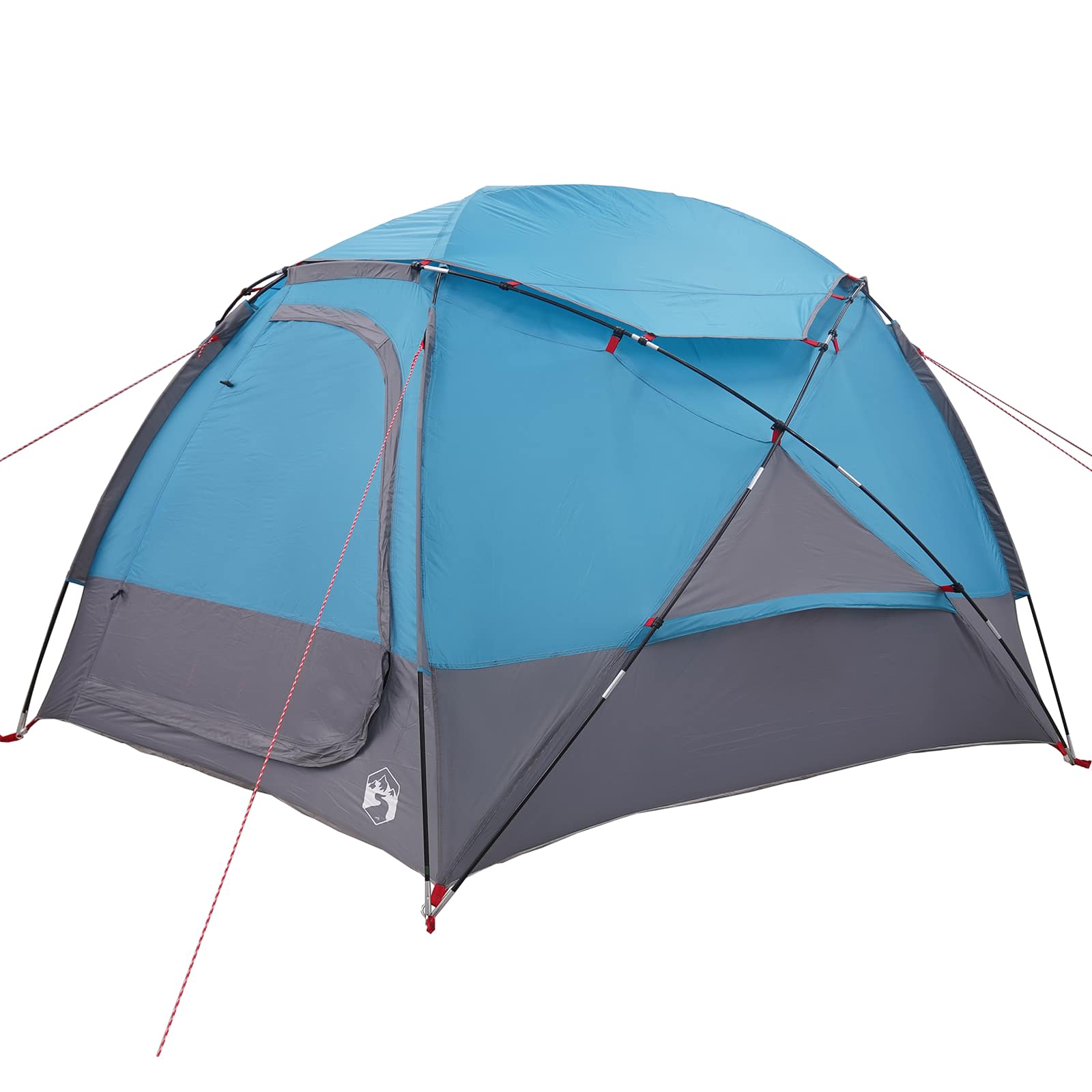 vidaXL Dome Tent with Removable Rainfly 4-Person Blue