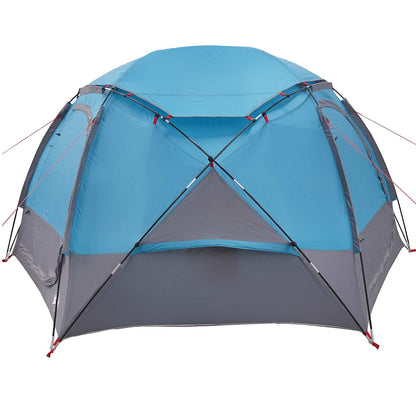 vidaXL Dome Tent with Removable Rainfly 4-Person Blue