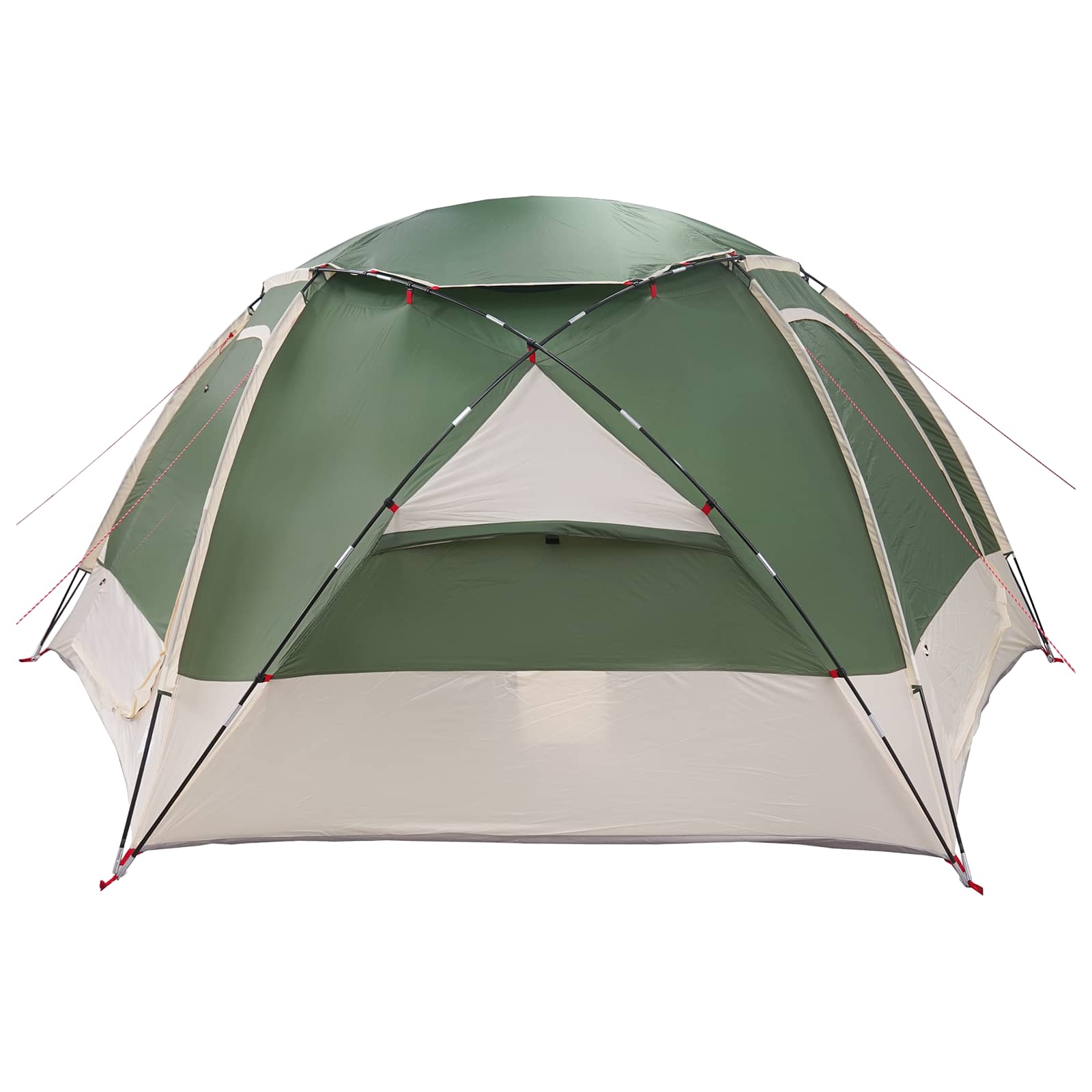 vidaXL Dome Tent with Removable Rainfly 8-Person Green