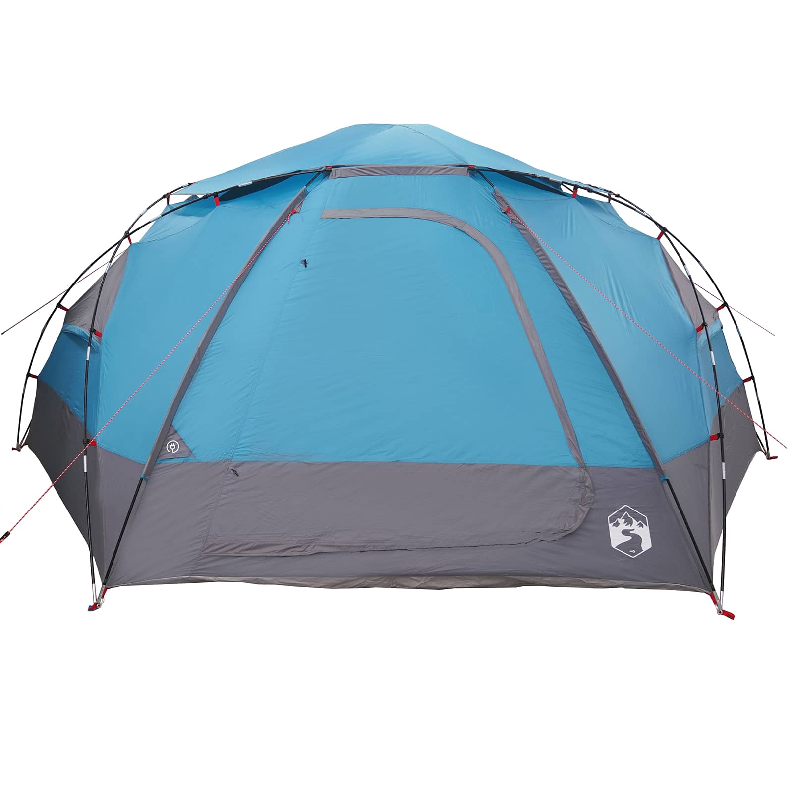 vidaXL Dome Tent with Removable Rainfly 8-Person Blue