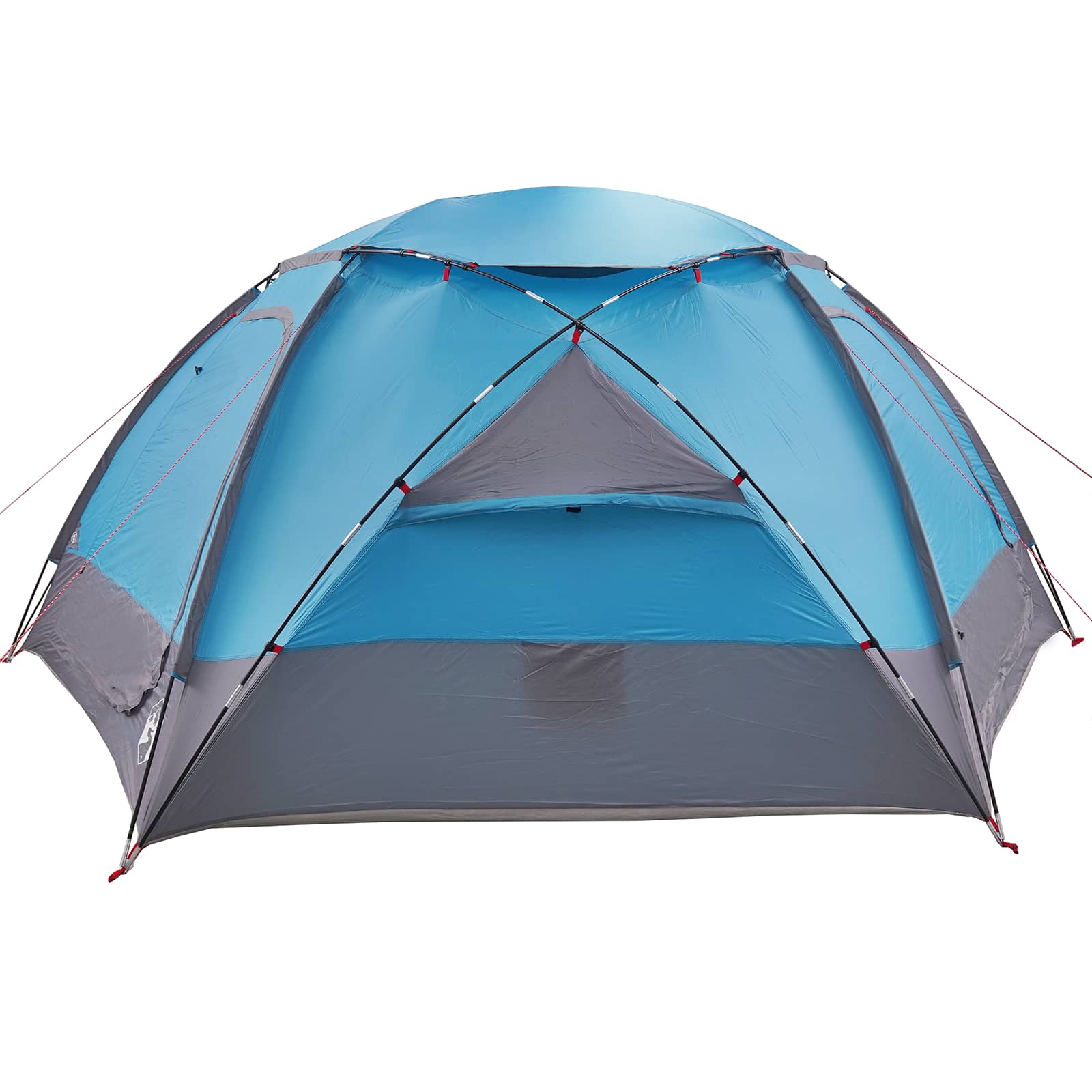 vidaXL Dome Tent with Removable Rainfly 8-Person Blue