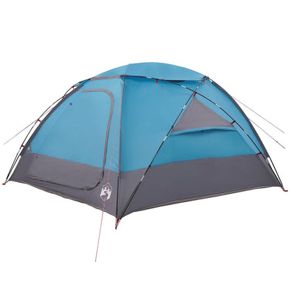 vidaXL Dome Tent with Removable Rainfly 12-Person Blue
