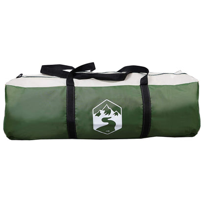 vidaXL Family Tent 5-Person Green 185T Polyester with PU Coating