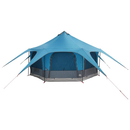 vidaXL Family Tent 5-Person Blue 185T Polyester with PU Coating