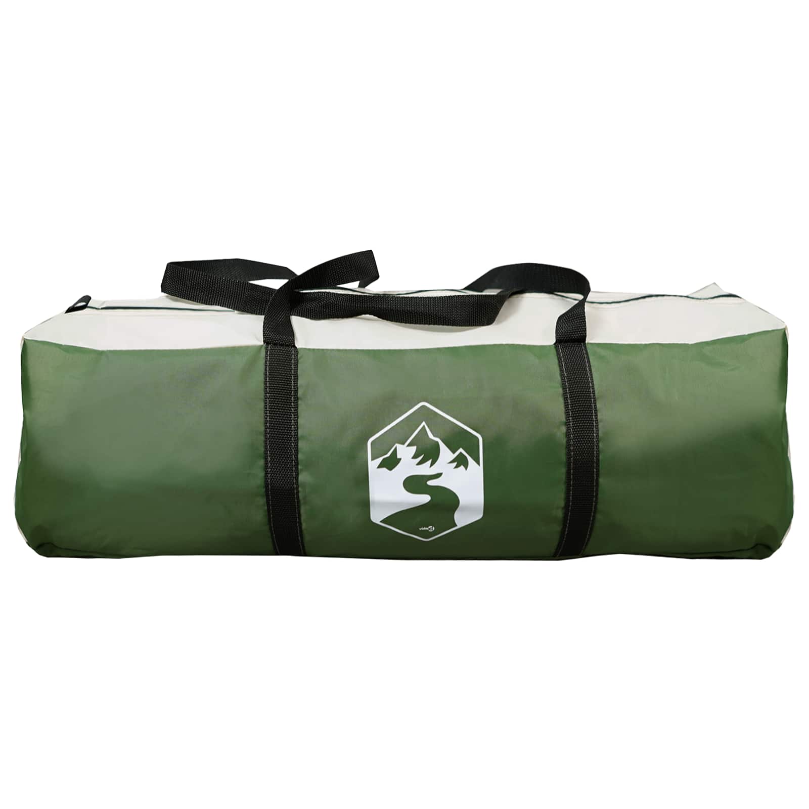 vidaXL Tunnel Tent Green 361 x 235 x 147 cm