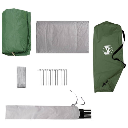 vidaXL Backpacking Tent 2-Person Green 185T Polyester with PU Coating