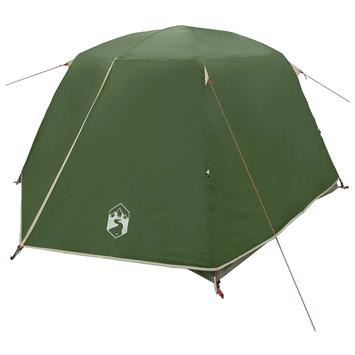vidaXL Backpacking Tent 2-Person Green 185T Polyester with PU Coating