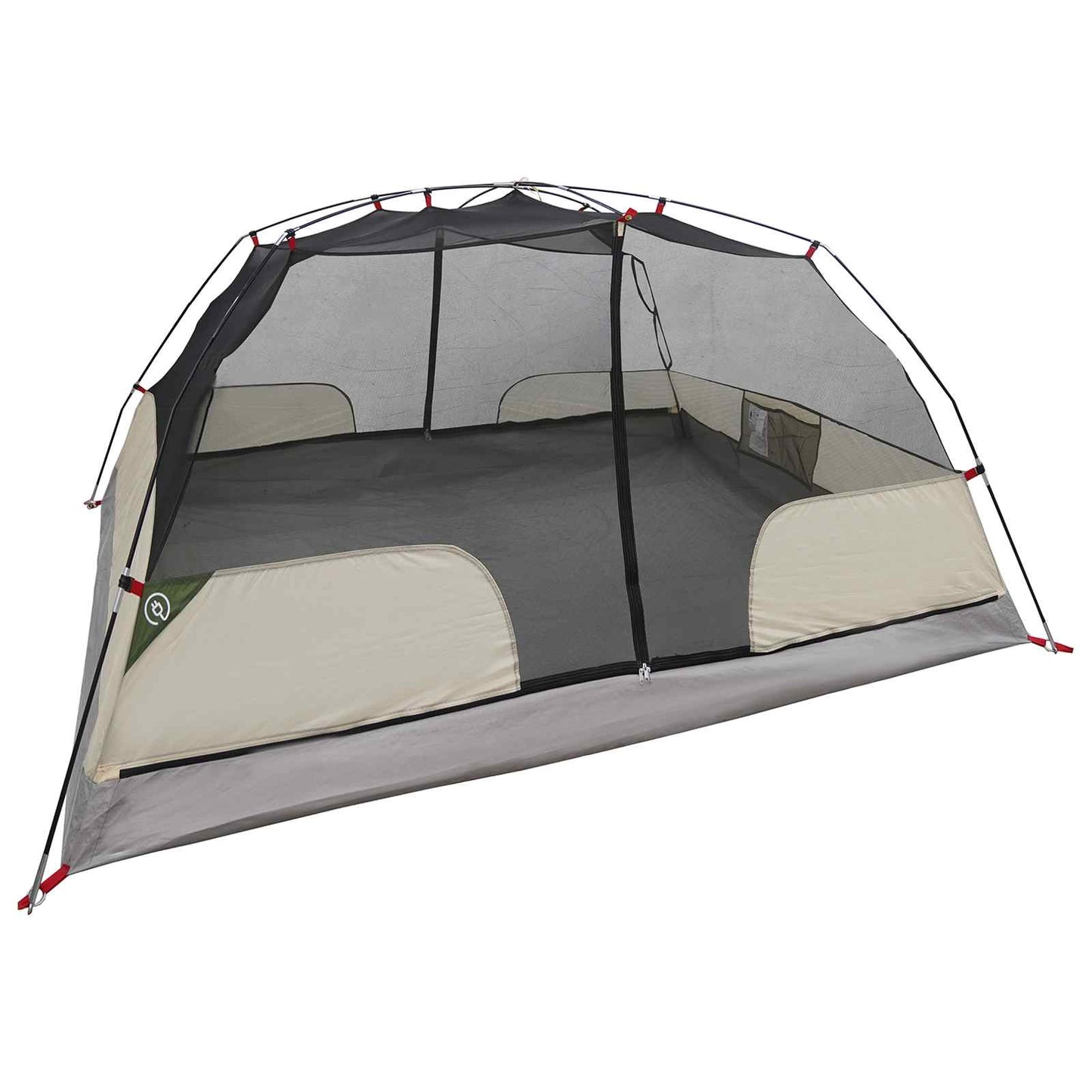 vidaXL Backpacking Tent 2-Person Green 185T Polyester with PU Coating