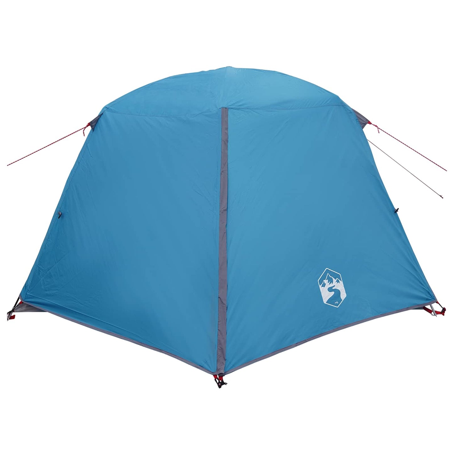 vidaXL Backpacking Tent 2-Person Blue 185T Polyester with PU Coating