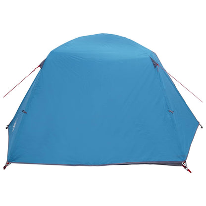 vidaXL Backpacking Tent 2-Person Blue 185T Polyester with PU Coating