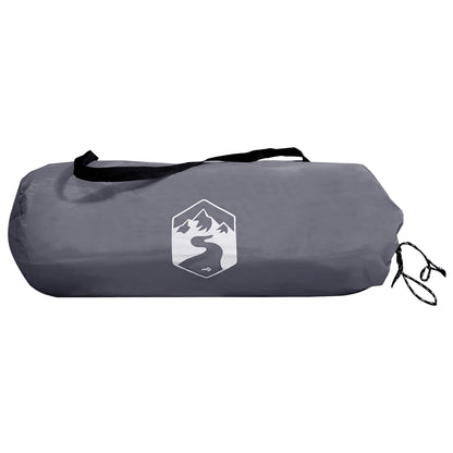 vidaXL Backpacking Tent 2-Person Grey and Orange