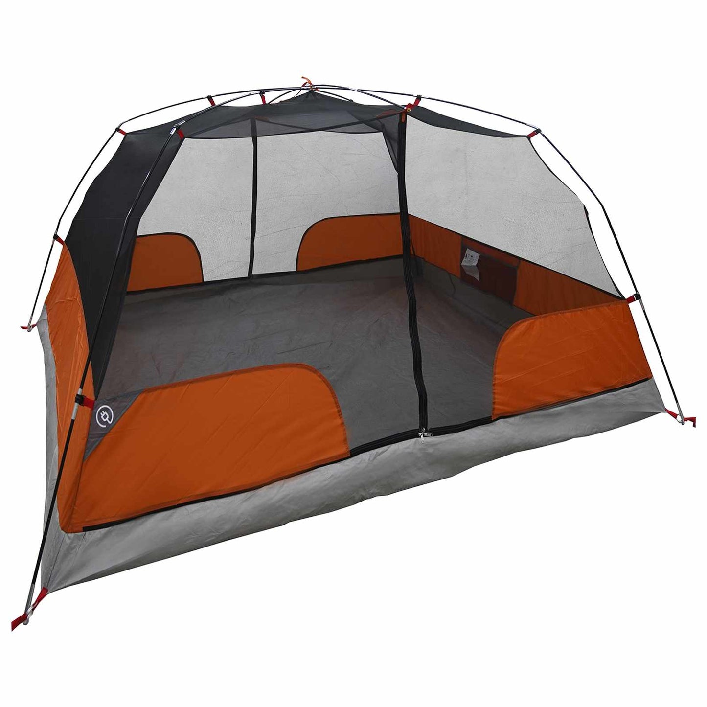 vidaXL Backpacking Tent 2-Person Grey and Orange