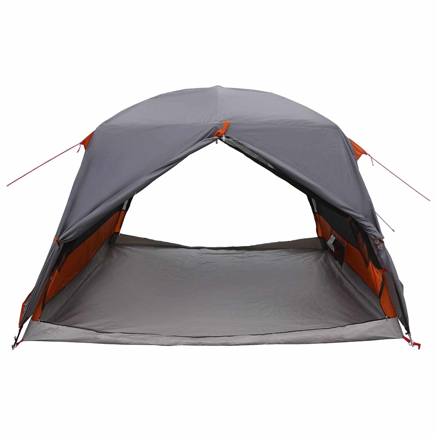vidaXL Backpacking Tent 2-Person Grey and Orange