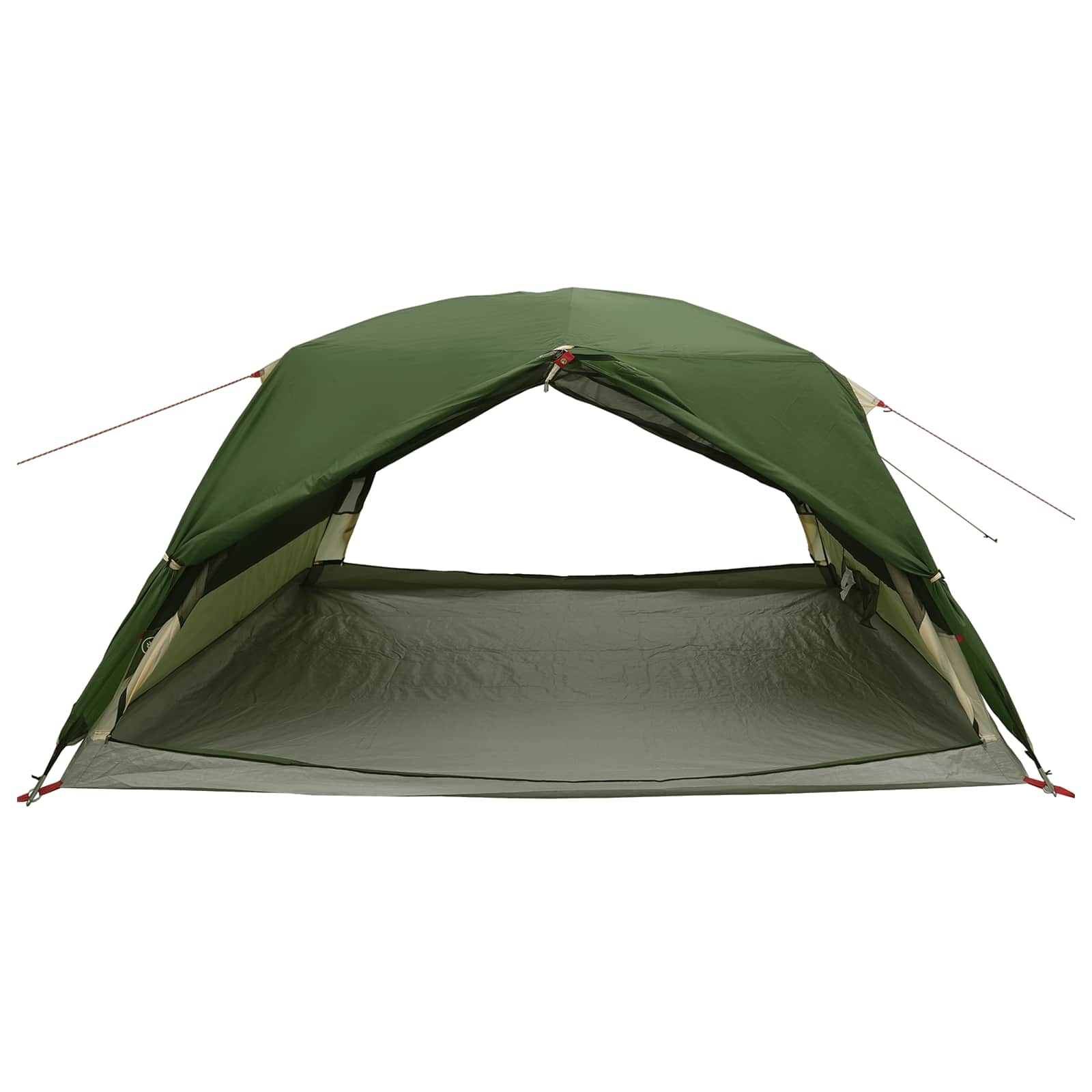 vidaXL Backpacking Tent 4-Person Green 185T Polyester with PU Coating