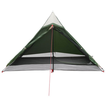 vidaXL Backpacking Tent 222 x 85 x 125 cm Green