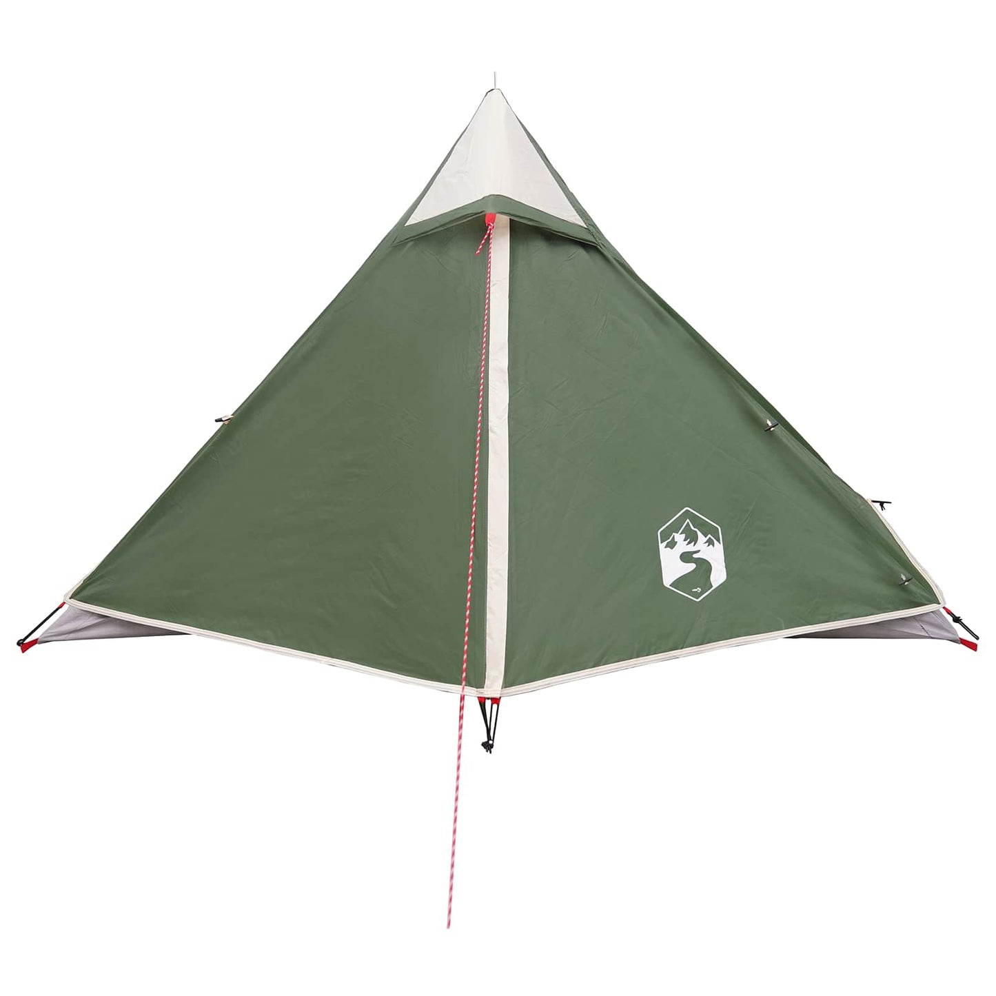 vidaXL Backpacking Tent 222 x 85 x 125 cm Green