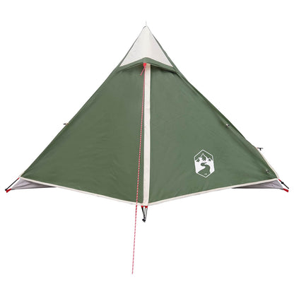 vidaXL Backpacking Tent 222 x 85 x 125 cm Green