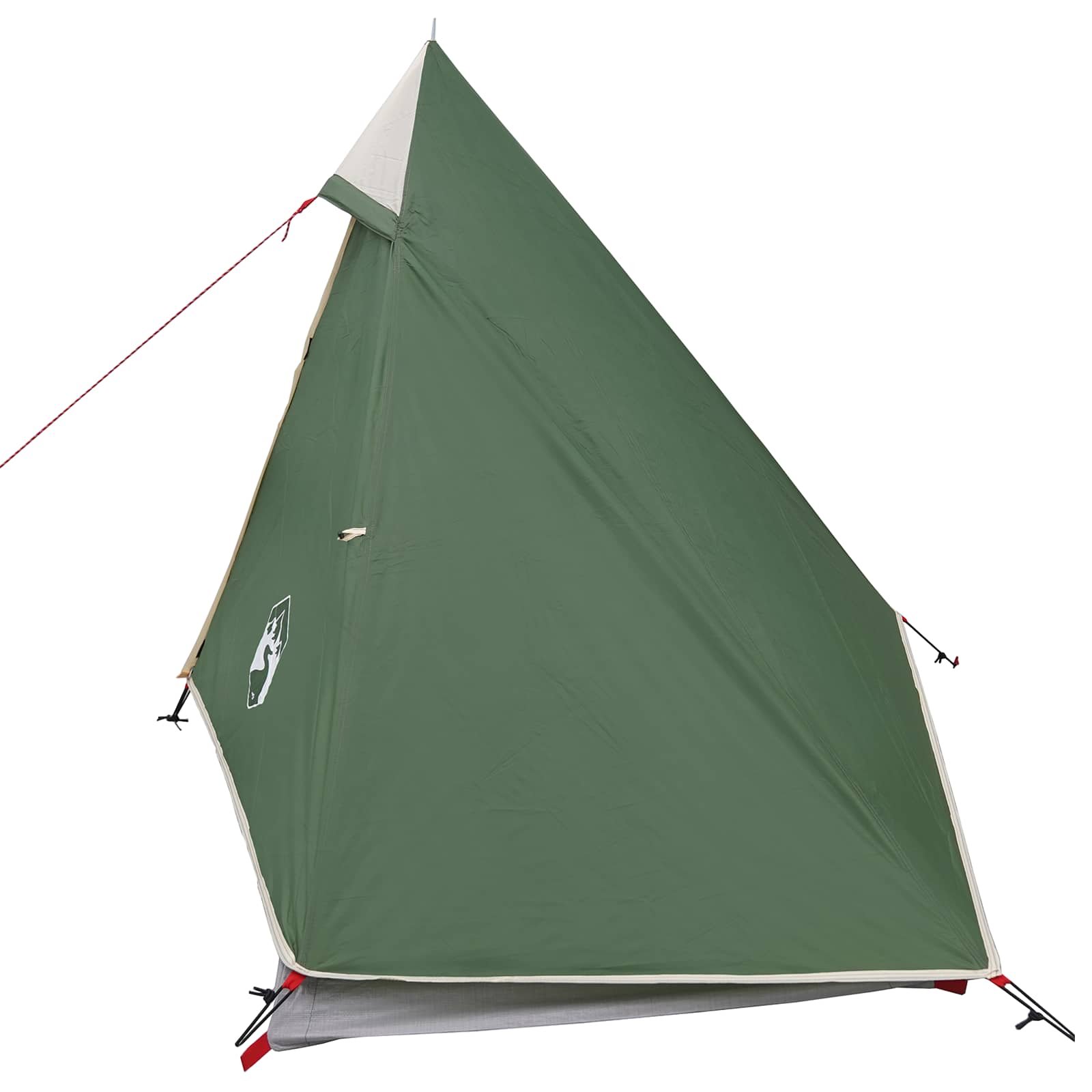 vidaXL Backpacking Tent 222 x 85 x 125 cm Green