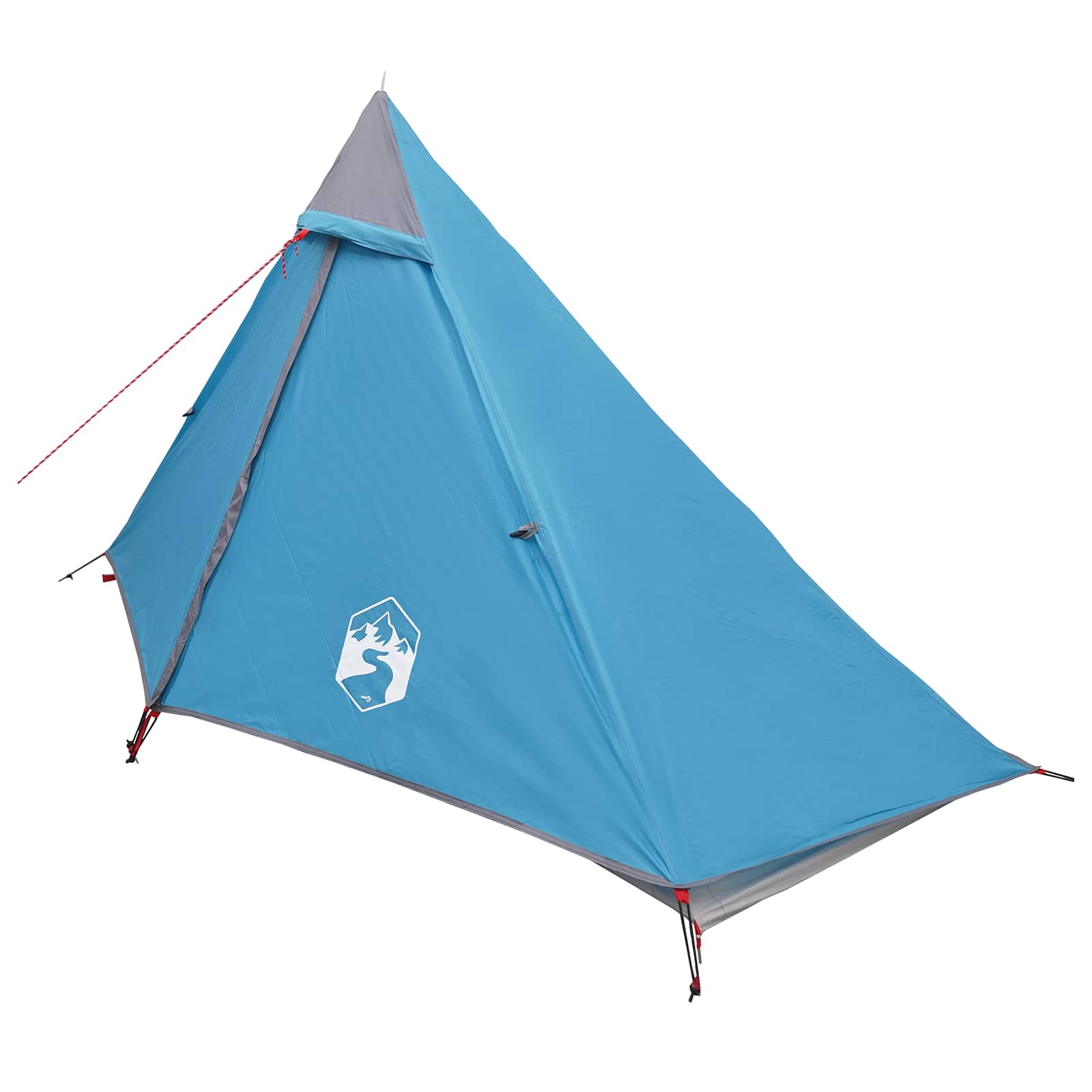 vidaXL Backpacking Tent 222 x 85 x 125 cm Blue