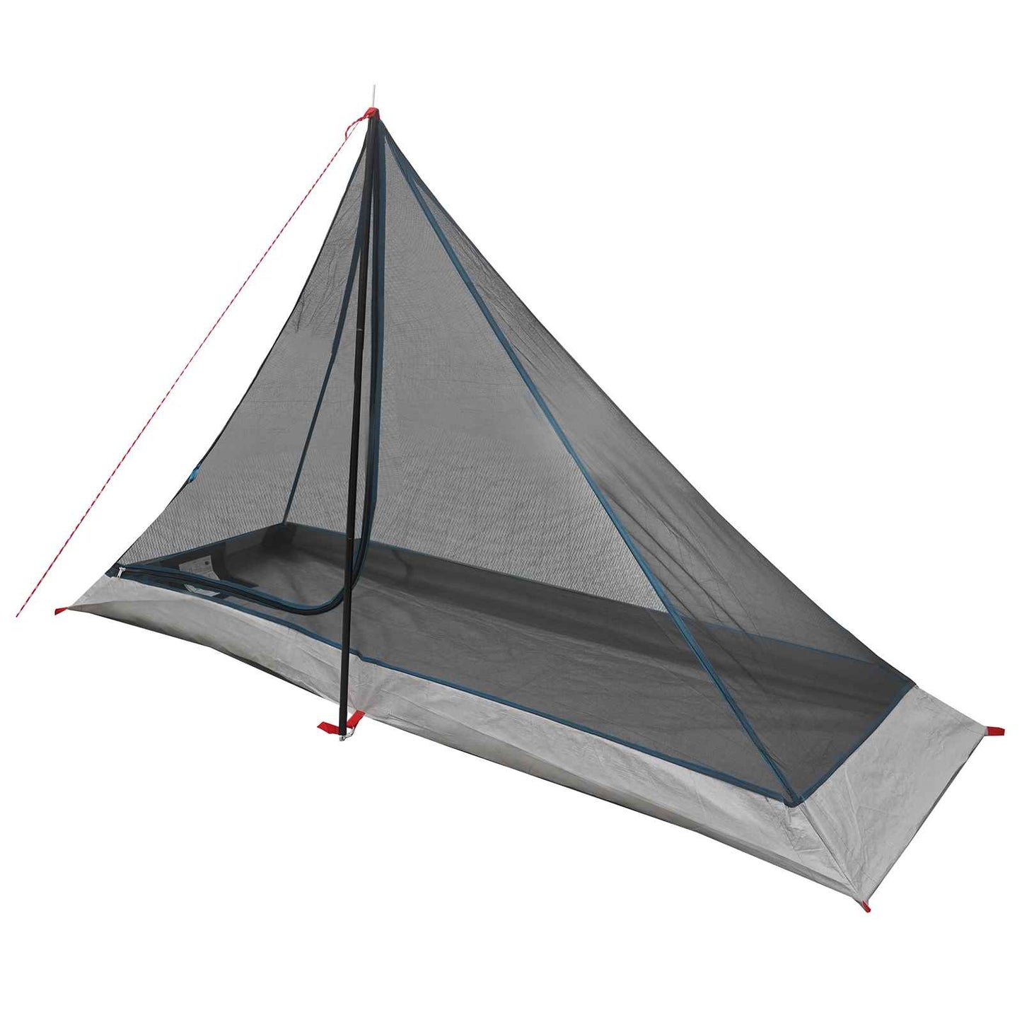 vidaXL Backpacking Tent 222 x 85 x 125 cm Blue
