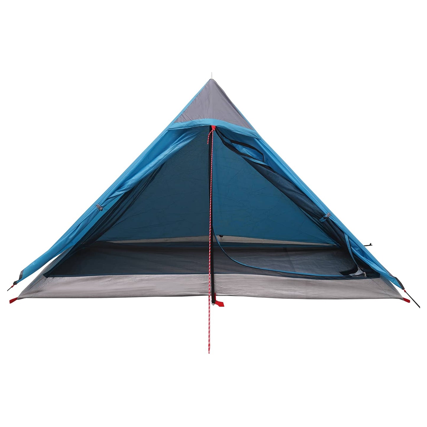 vidaXL Backpacking Tent 222 x 85 x 125 cm Blue