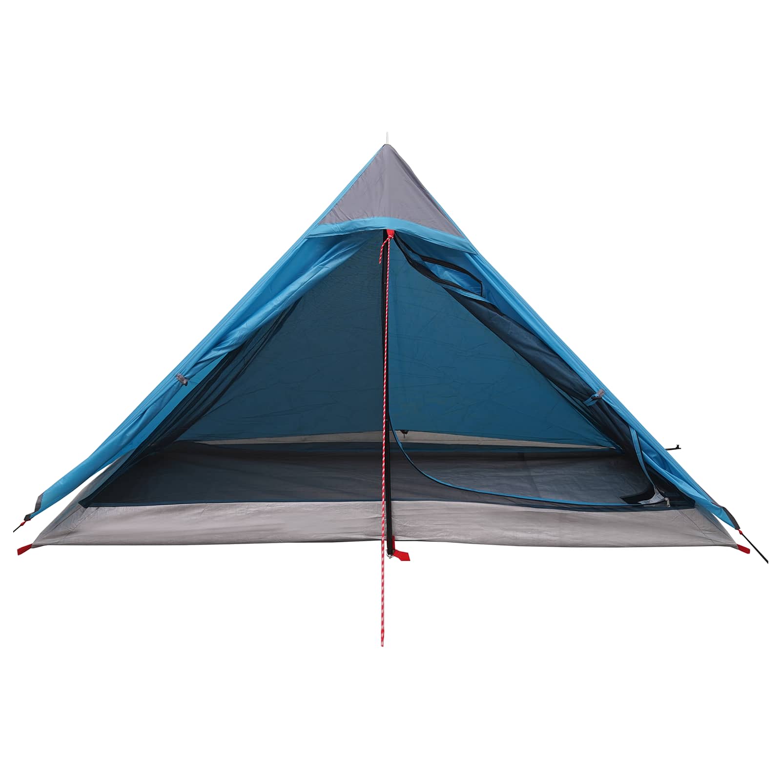 vidaXL Backpacking Tent 222 x 85 x 125 cm Blue