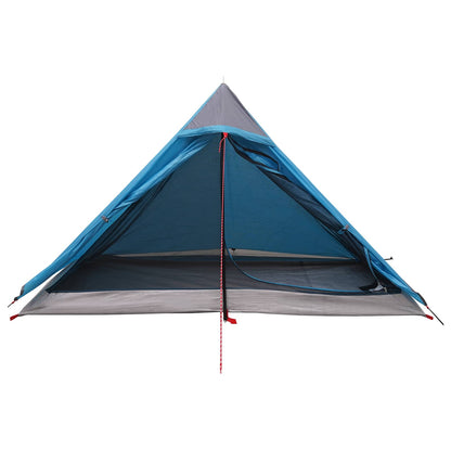 vidaXL Backpacking Tent 222 x 85 x 125 cm Blue