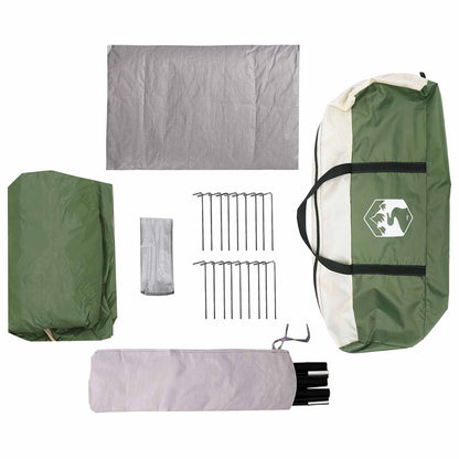 vidaXL Tunnel Tent Green 475 x 220 x 192 cm