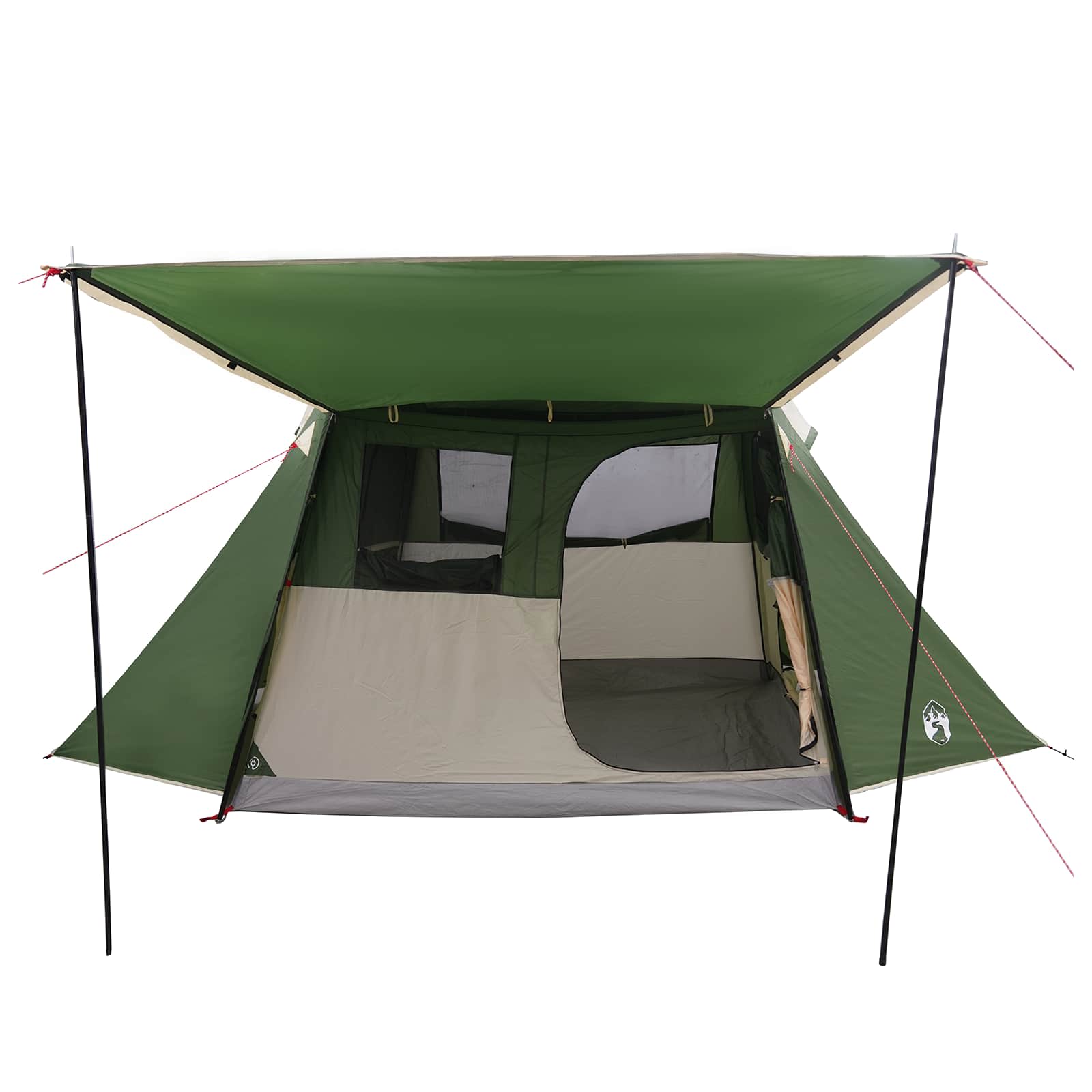 vidaXL Tunnel Tent Green 475 x 220 x 192 cm