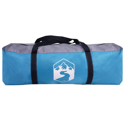 vidaXL Tunnel Tent Blue 475 x 220 x 192 cm