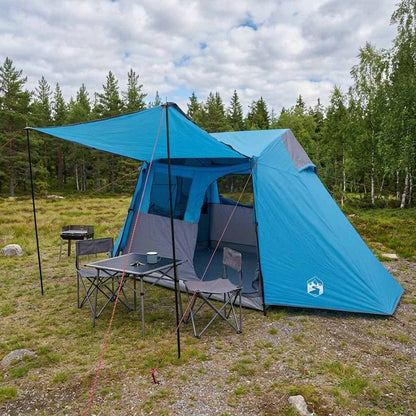 vidaXL Tunnel Tent Blue 475 x 220 x 192 cm