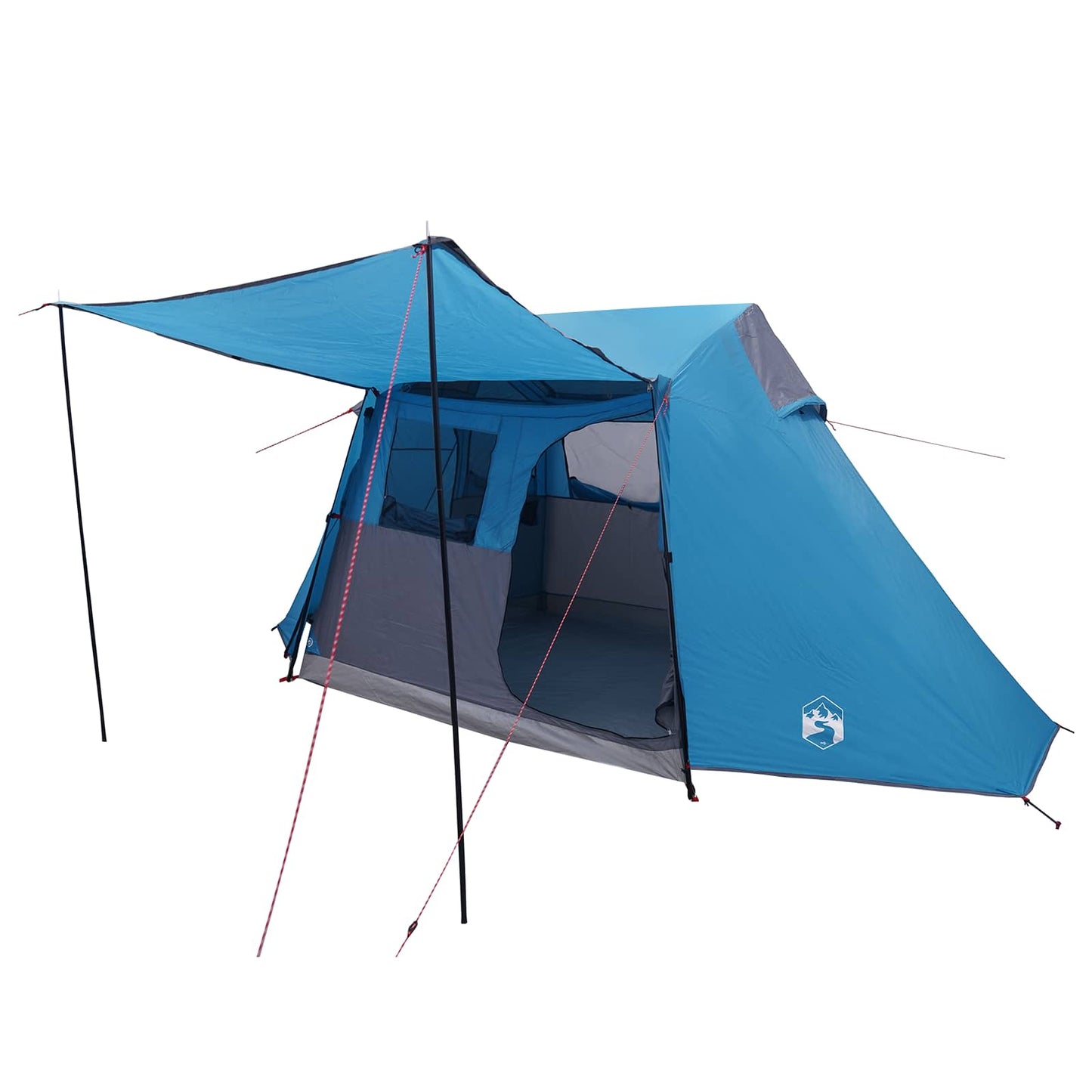 vidaXL Tunnel Tent Blue 475 x 220 x 192 cm
