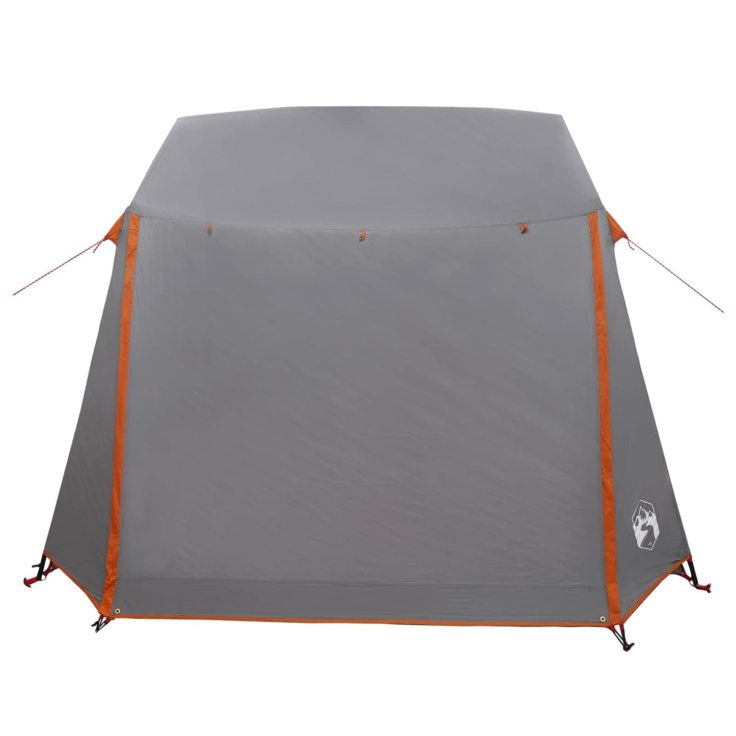 vidaXL Tunnel Tent 275 x 240 x 200 cm Grey and Orange